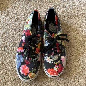 Floral Vans